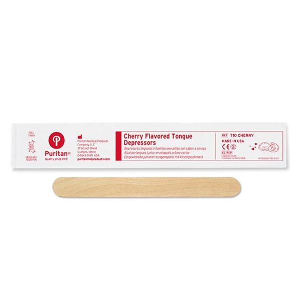 Tongue Blade Wood Non Sterile Junior 50/Bx, 20 BX/CA
